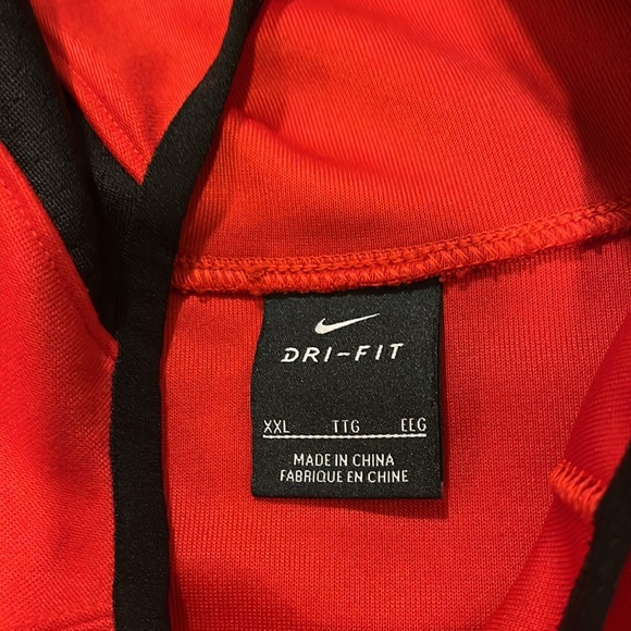 Mens 2XL NIKE hooded sweatshirt dri-fit - Picture 2 of 3